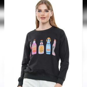 Beer Bottles Long Sleeve Pullover